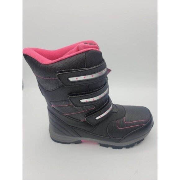 Totes Girls Madison Insulated Winter Boots SZ 4M - Picture 1 of 5